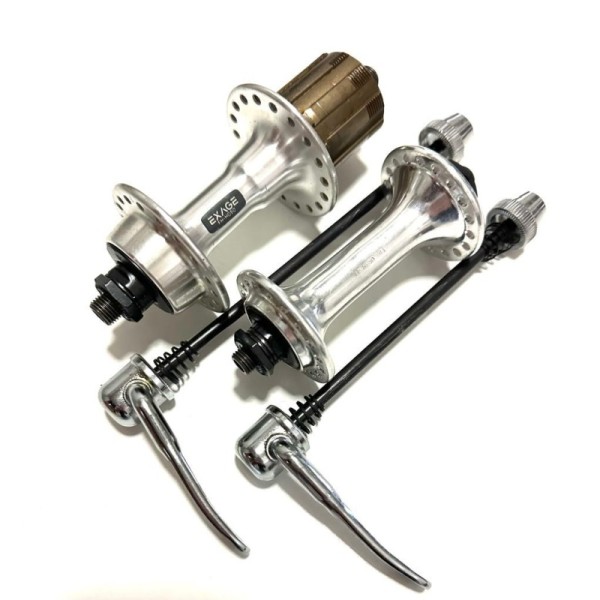 SHIMANO Coppia Mozzi EXAGE FH-HG50 più HB-RM50 Vintage 36 fori