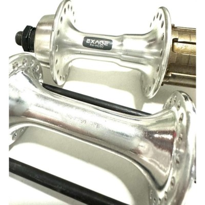 SHIMANO Coppia Mozzi EXAGE FH-HG50 più HB-RM50 Vintage 36 fori