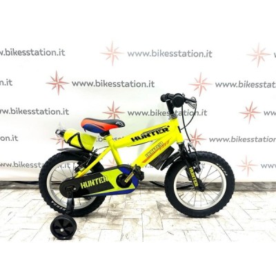 Bici 16" Hunter Bambino senza cambio giallo COPPI