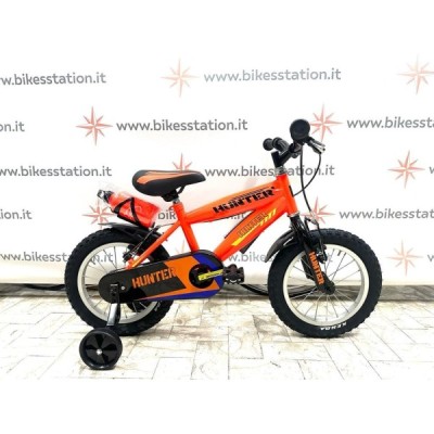 Bici 14" Hunter Bambino senza cambio arancione COPPI