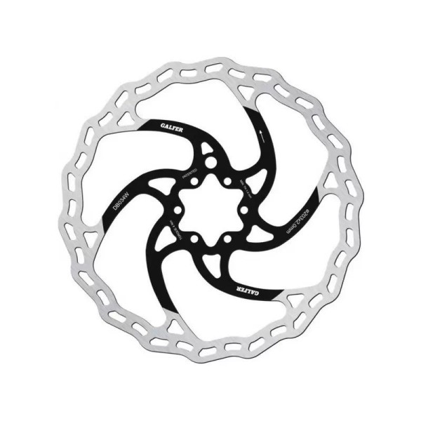 GALFER Disco freno E-bike DB034W 6 Fori Diametro 203mm Spessore 2mm