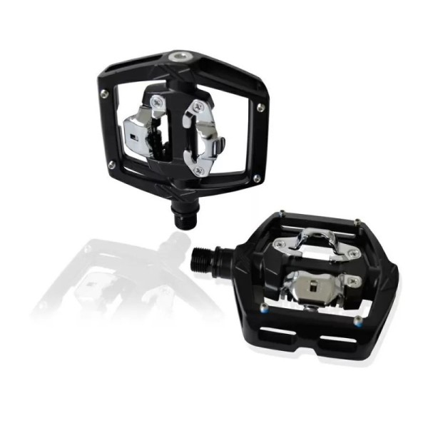 Coppia Pedali Bici PD-S24 colore nero XLC