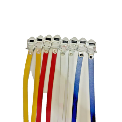 Coppia di Cinghie ferma piedi Bicicletta Vintage Vari Colori NOS