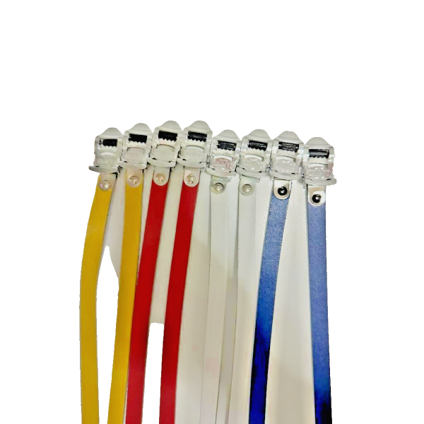 Coppia di Cinghie ferma piedi Bicicletta Vintage Vari Colori NOS