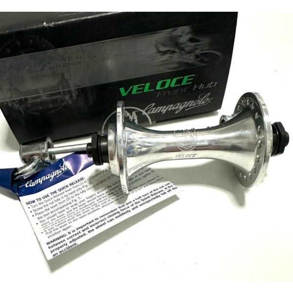 Campagnolo Mozzo Anteriore Veloce silver 36 fori NOS Vintage