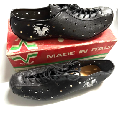 Scarpe Eroica Vittoria Amateur N43-1/2 vintage NOS Scarpe Eroica Vittoria Amateur N43-1/2 vintage NOS