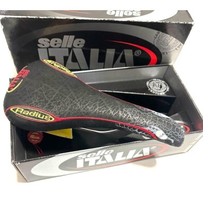 Selle Italia Sella Radius Snacke Black NOS-NIB Vintage Selle Italia Sella Radius Snacke Black NOS-NIB Vintage