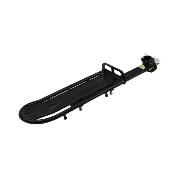 Portapacchi Posteriore Bici Regolabile Nero MvTek