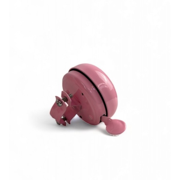 Campanello bici Tondo in Ferro Colore Rosa Sovrano