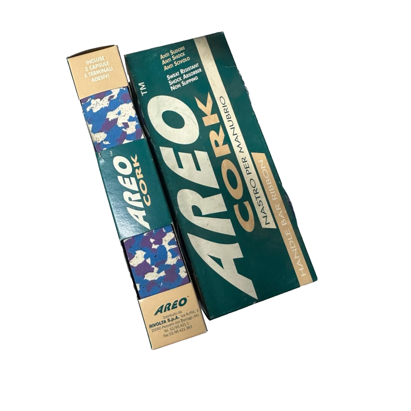 Nastro manubrio Bici Areo Cork Vintage Multicolor 2 NOS-NIB 1 pezzo (coppia)