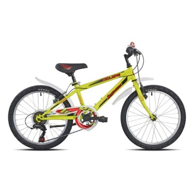 Bici 20" MTB Ciclope Con Cambio 6v Acciaio Yellow Legnano Bici 20" MTB Ciclope Con Cambio 6v Acciaio Yellow Legnano