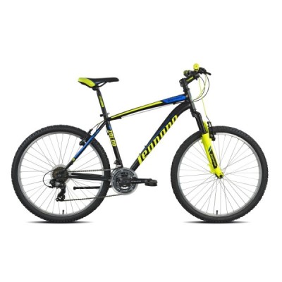 Bici 26'' Uomo Mtb Zoldo 21 velocità H38 Forcella Ammortizzata V-Brake BLACK Legnano