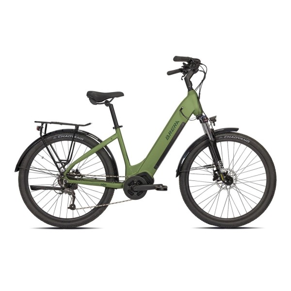 Bici Elettrica 27.5" RELIVE Unisex 36v-20Ah-720Wh verde opaco BRERA
