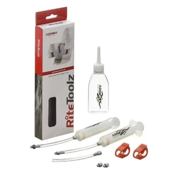 Kit spurgo freni per Impianti Idraulici Mtb Shimano Ashima