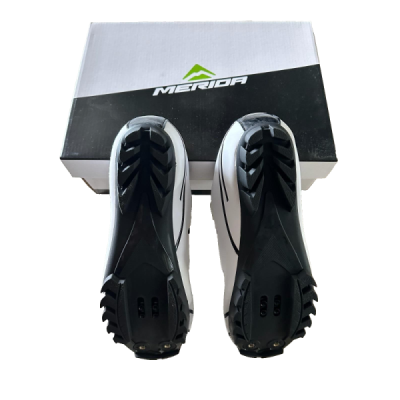 Scarpe MTB Ciclismo Merida White-black N43