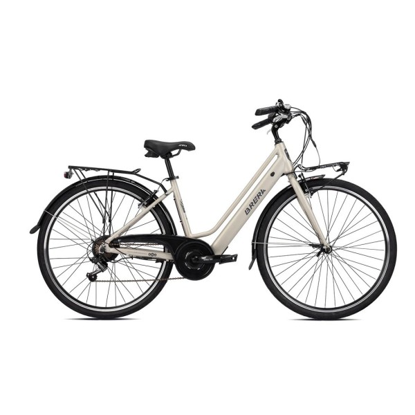 Bici Elettrica 28" HORIZONTE 36v-10Ah-360Wh Taglia 46 Sabbia opaco BRERA