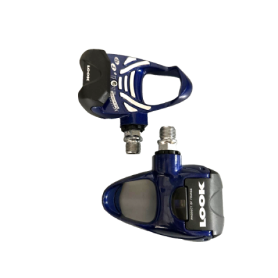 Pedali Bici Corsa Vintage Look PP 357 Blu-Nero Pedali Bici Corsa Vintage Look PP 357 Blu-Nero