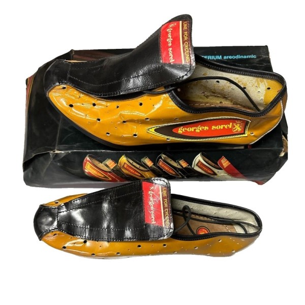 Scarpe Ciclismo Vintage Georges Sorel Size 41 NOS-NIB