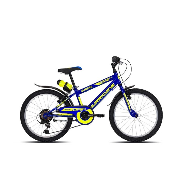 Bici 20" Bambino HURRICANE 6v Blu/lucido BRERA