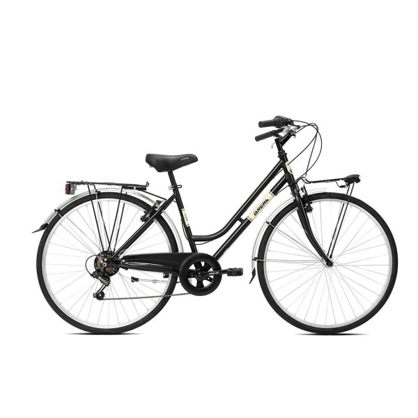 Bici 28" CTB Donna CICLOVIA 7vel Nero H46 Brera
