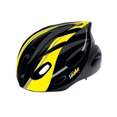 Casco Bici snake 2 nero/giallo 53-56 mm MvTek Casco Bici snake 2 nero/giallo 53-56 mm MvTek