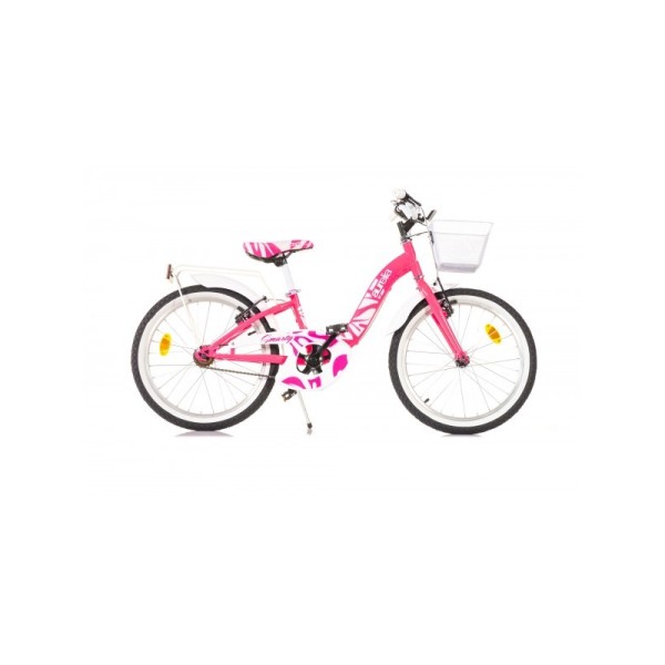 Bici 20'' Bambina Senza Cambio Colore Fuxia mod 204R Aurelia