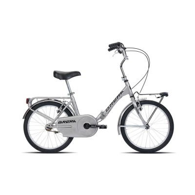 Bici 20" Pieghevole MISS 1 velocità Acciaio argento BRERA Bici 20" Pieghevole MISS 1 velocità Acciaio argento BRERA