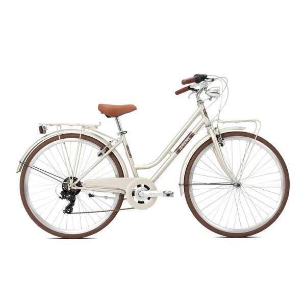 Bici 28" CTB Donna CICLOVIA STYLE 7vel Sabbia opaco Brera