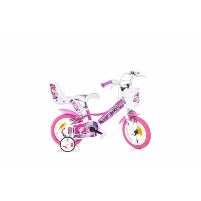 Bici 12" Fairy a Sfera Bambina Colore Rosa DINO BIKES Bici 12" Fairy a Sfera Bambina Colore Rosa DINO BIKES