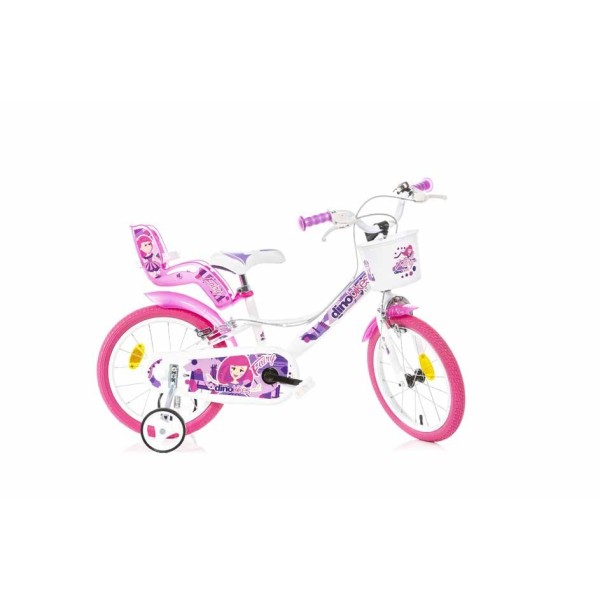 Bici 12" Fairy a Sfera Bambina Colore Bianco DINO BIKES