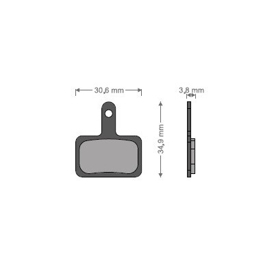 Pastiglie Ciclo E-BIKE SHIELD TECH (BR09ES) Brenta Pastiglie Ciclo E-BIKE SHIELD TECH (BR09ES) Brenta