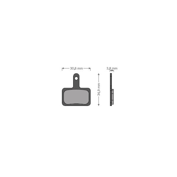 Pastiglie Ciclo E-BIKE SHIELD TECH (BR09ES) Brenta