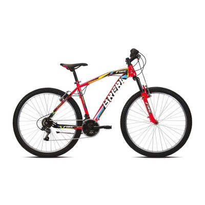 Bici Uomo 26" FIRE GT 2.0 cambio 18v.rosso/lucido BRERA