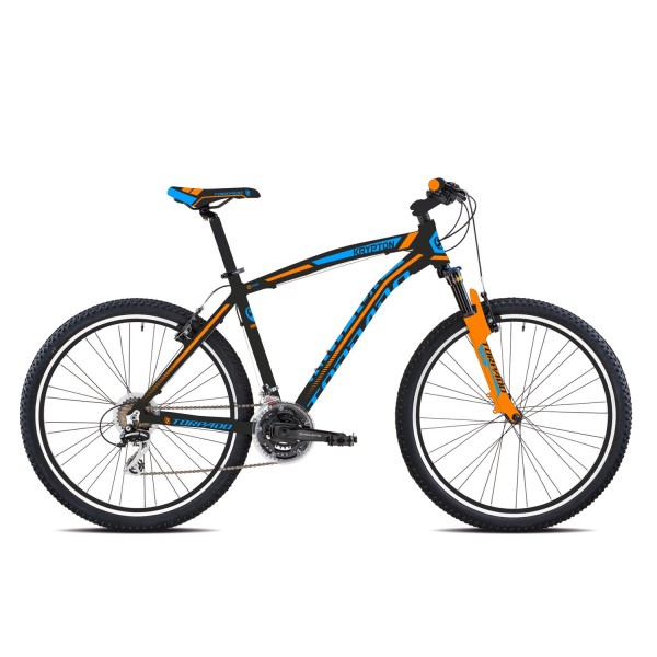 Bici MTB 27.5'' Uomo Torpado T795 Krypton 21v Nero/Arancio T43