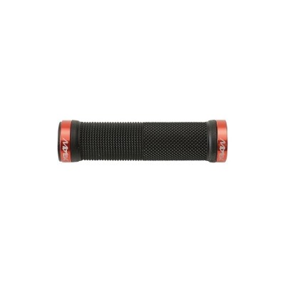 Manopole MTB con bloccaggio rosso/nero Manopole MTB con bloccaggio rosso/nero