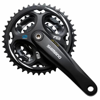 Guarnitura Bici Altus M311 8v Nera 48/38/28D 170mm SHIMANO