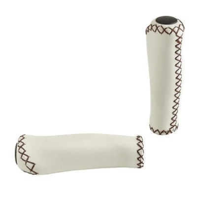 Manopole ERGONOMICHE FLASH similpelle colore bianco Manopole ERGONOMICHE FLASH similpelle colore bianco
