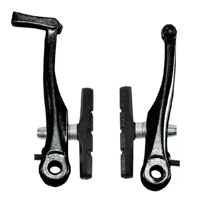 Freno Bici V-Brake In Alluminio Nero H108 Per City Bike / Mtb MvTek Freno Bici V-Brake In Alluminio Nero H108 Per City Bike / Mtb MvTek