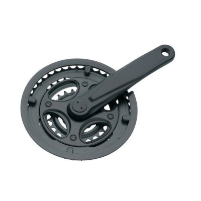Guarnitura Bici MTB 3x7-8v 24/34/42T x 170mm nero MvTek Guarnitura Bici MTB 3x7-8v 24/34/42T x 170mm nero MvTek