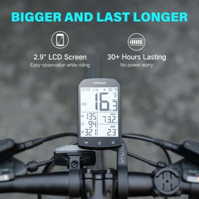 Ciclocomputer GPS Bike Computer CYCPLUS M1 Cycplus Ciclocomputer GPS Bike Computer CYCPLUS M1 Cycplus