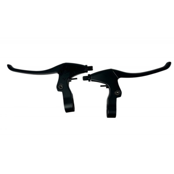 Coppia Leve Freno Bici Alluminio 3-4 dita Nero SOVRANO