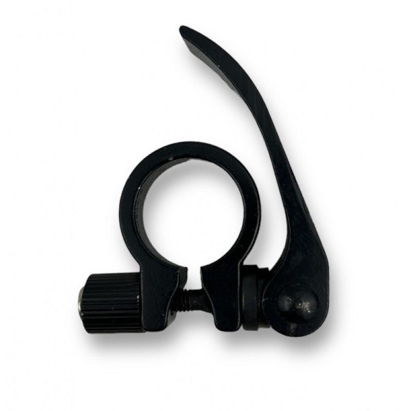 Collarino sella Ø 28,6mm Alluminio Nero sgancio rapido Sovrano