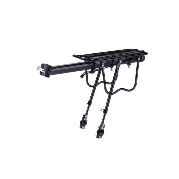 Portapacchi Bici Universale Alluminio Posteriore Attacco reggisella Bonin