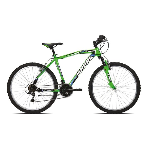 Bici Uomo 27.5" FIRE GT 2.0 cambio 18v.verde/lucido BRERA