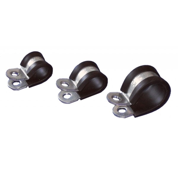 Fascette Per Telaio Bici Gommate 20mm Bonin
