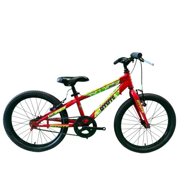 Bici Bimbo 20" MTB Bulls Cambio 6 velocità Rosso ERRERRE