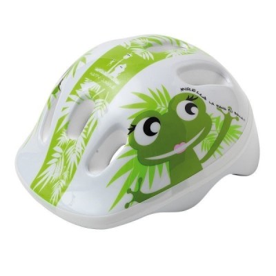 Casco Bici Junior Mirella bianco verde MvTek Casco Bici Junior Mirella bianco verde MvTek