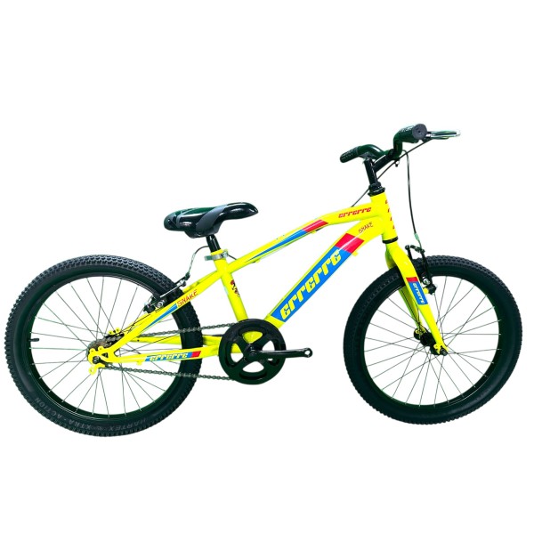Bici 20" Bambino Snake Senza Cambio gialla ERRERRE