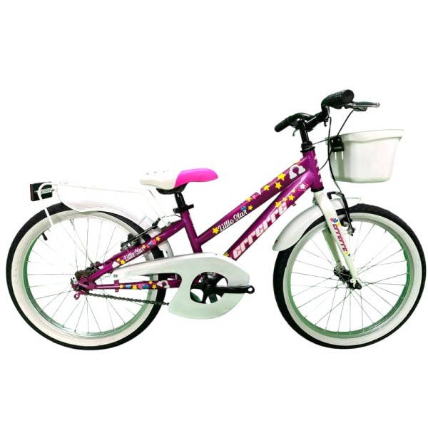 Bici Bambina 20" City Little Star 1 velocità Fucsia ERRERRE