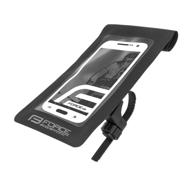 Custodia Per Smartphone DIVE impermeabile nera FORCE